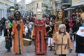 Three kings parades in Kaunas, Lithuania Royalty Free Stock Photo